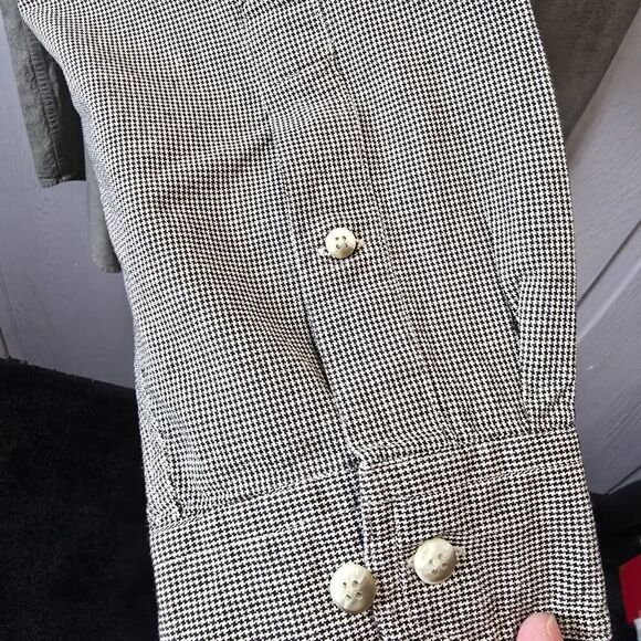 Gear For Sports Houndstooth Button Down Alcan Oswego Works Shirt Mens Sz XXL - Picture 6 of 11